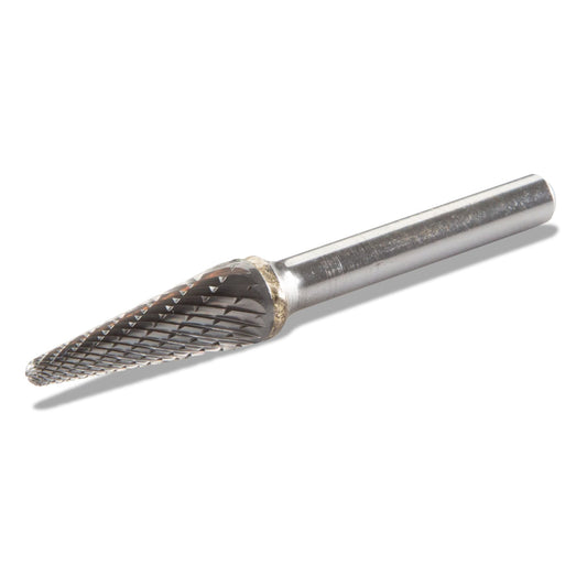 14° Taper Shape Carbide Burr 1-1/16" x 3/8"