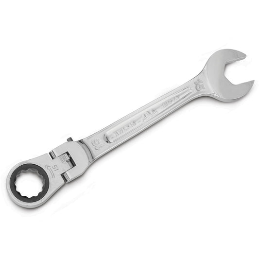 Flexible-Head Ratcheting Wrench 15mm - 12-PT.