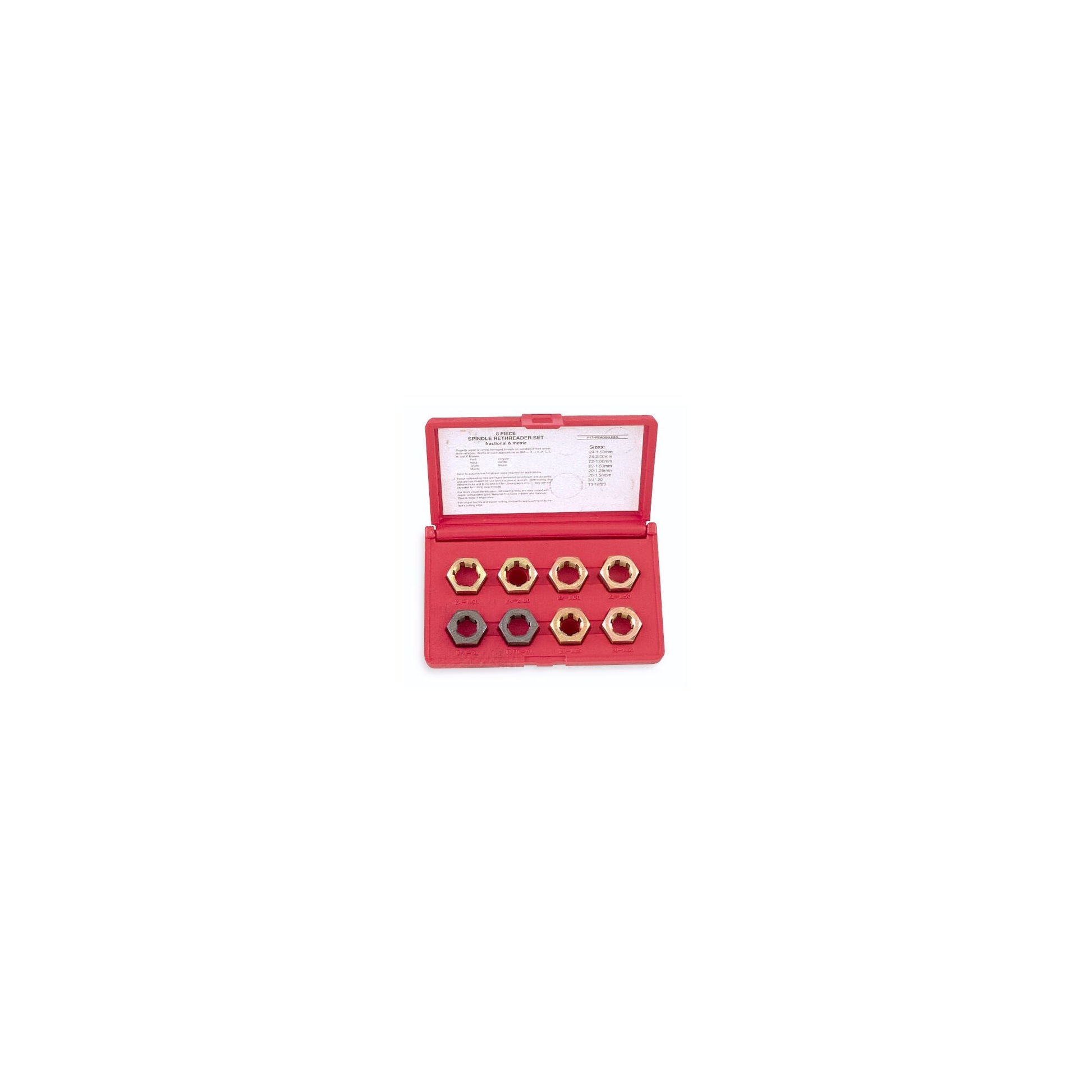 Rethreading Tap and Die Set