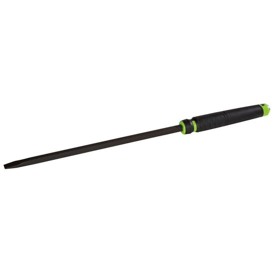 Capped Comfort-Handle 1/2" Straight-Head Pry Bar 25" Green