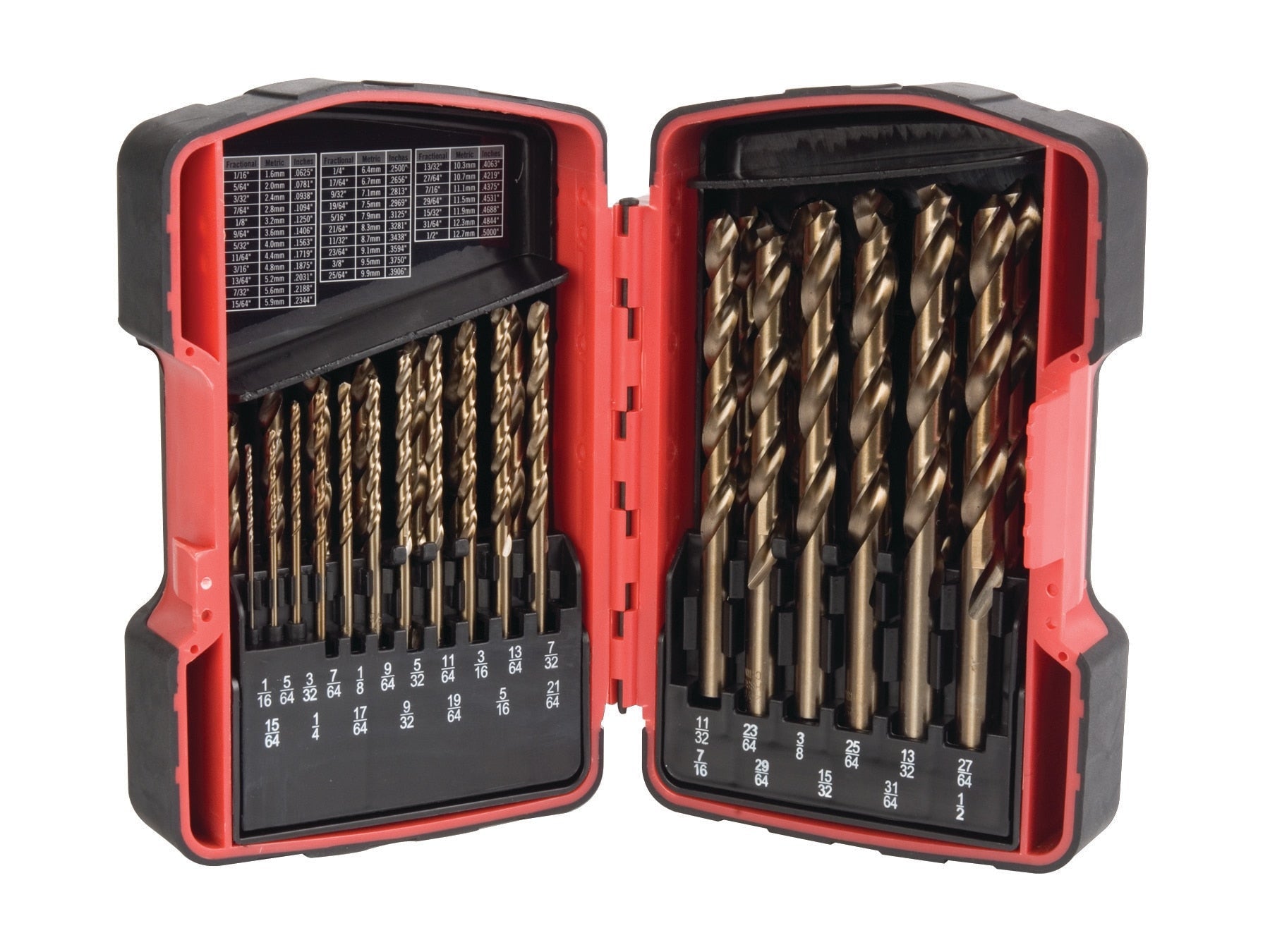 29-PC. Cobalt Alloy Steel Drill Bit Set