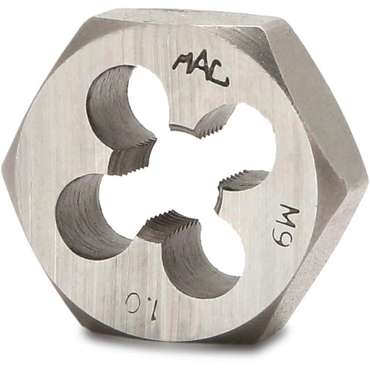 Metric Hexagonal Die M9-1.00 - 1" Shank