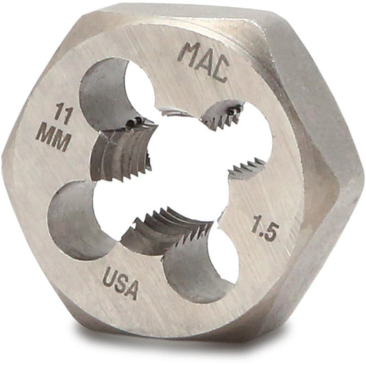 Metric Hexagonal Die M11-1.50 - 1" Shank