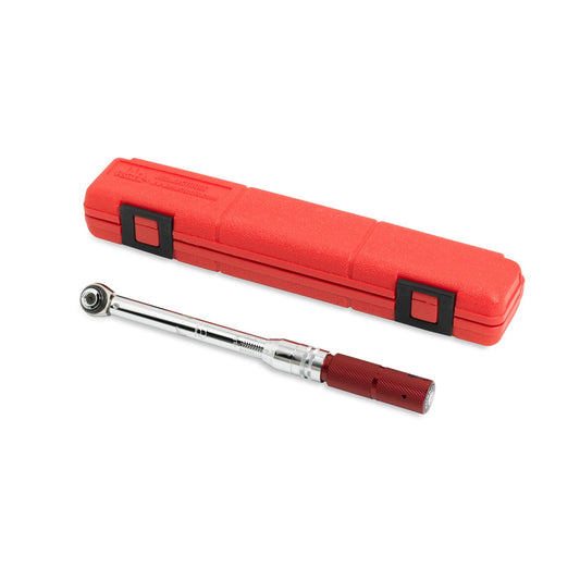 1/4" Drive Round-Head Micro-Adjustable Torque Wrench 30-200 in-lbs.