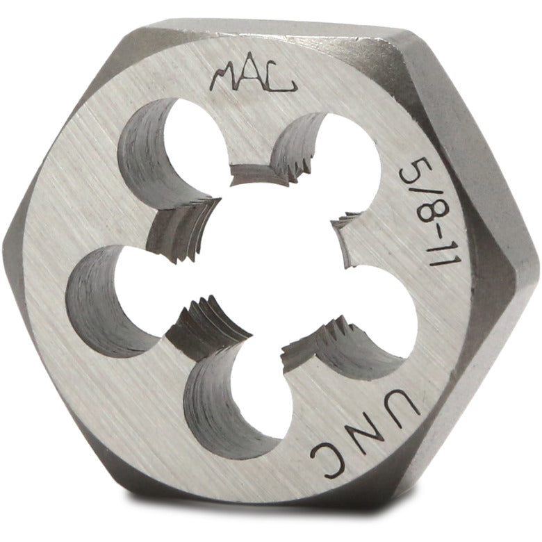 SAE Hexagonal Die 5/8"-11 NC - 1/7/16" Shank