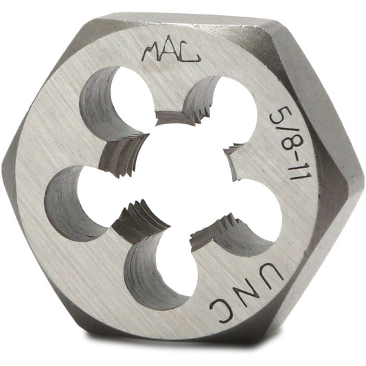 SAE Hexagonal Die 5/8"-11 NC - 1/7/16" Shank