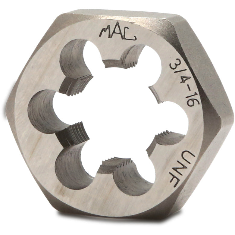 SAE Hexagonal Die 3/4"-16 NF - 1/7/16" Shank