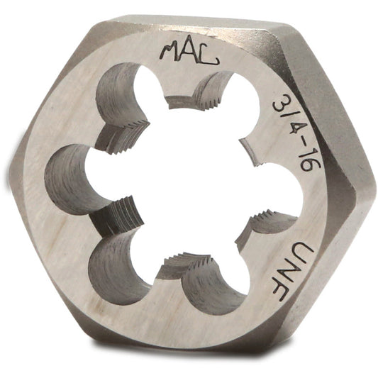 SAE Hexagonal Die 3/4"-16 NF - 1/7/16" Shank