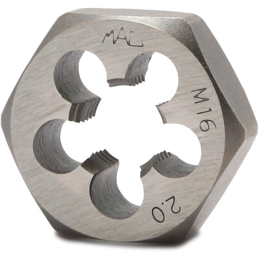 Metric Hexagonal Die M16-2.00 - 1-7/16" Shank