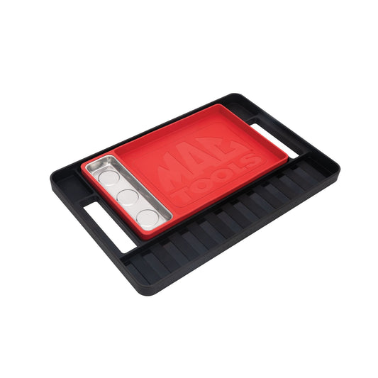 2-PC. Silicone Tray Set - Red