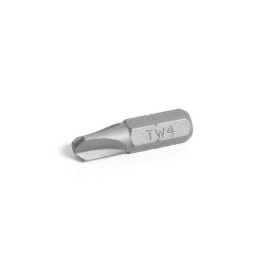 1/4" Hex Drive Tri-Wing Bit 1" - #4