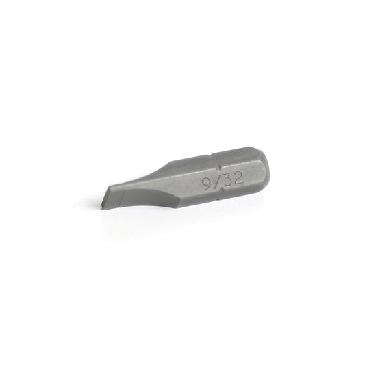1/4" Hex Drive Slotted Bit 1" - 9/32"