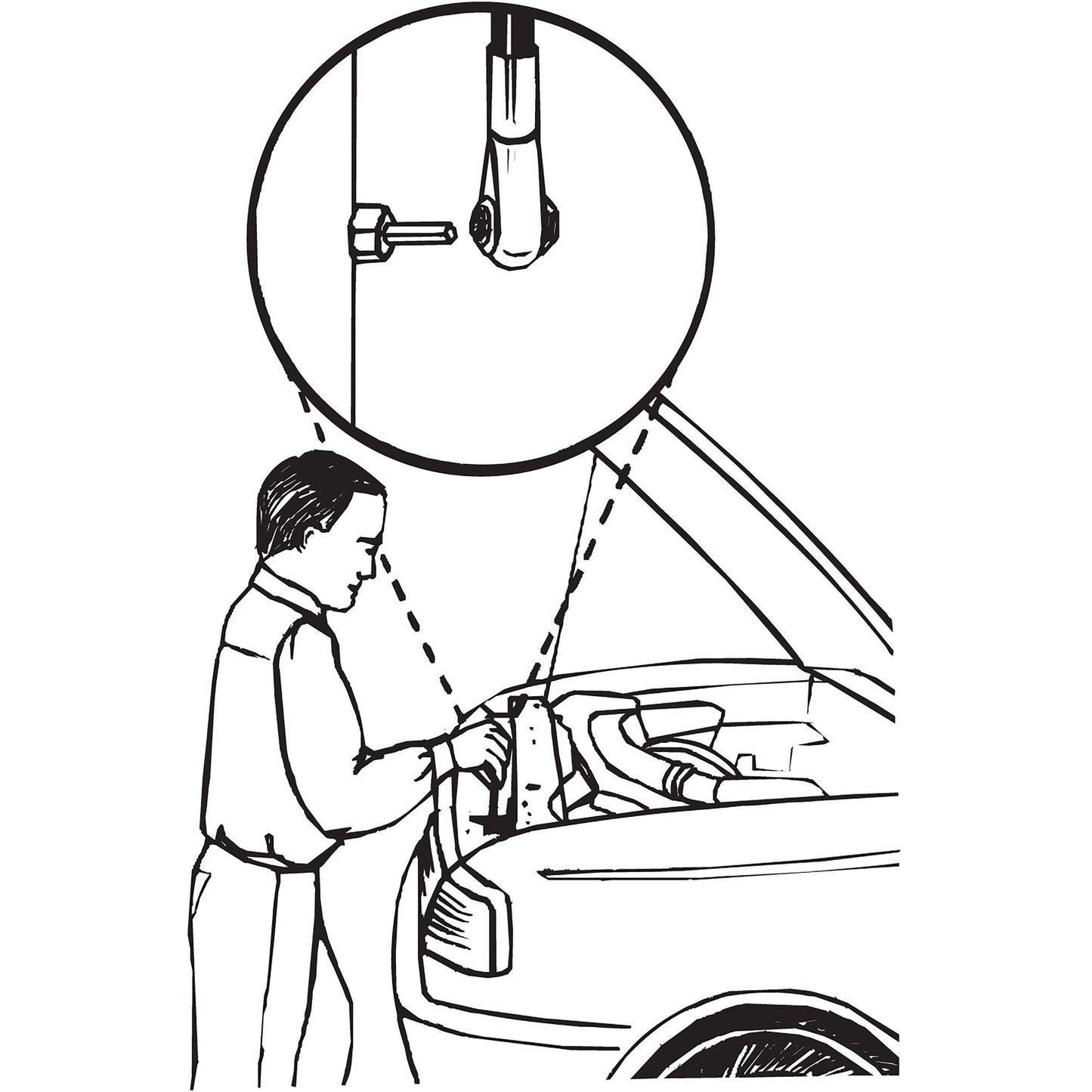 Headlight Adjusting Ratchet - 4mm