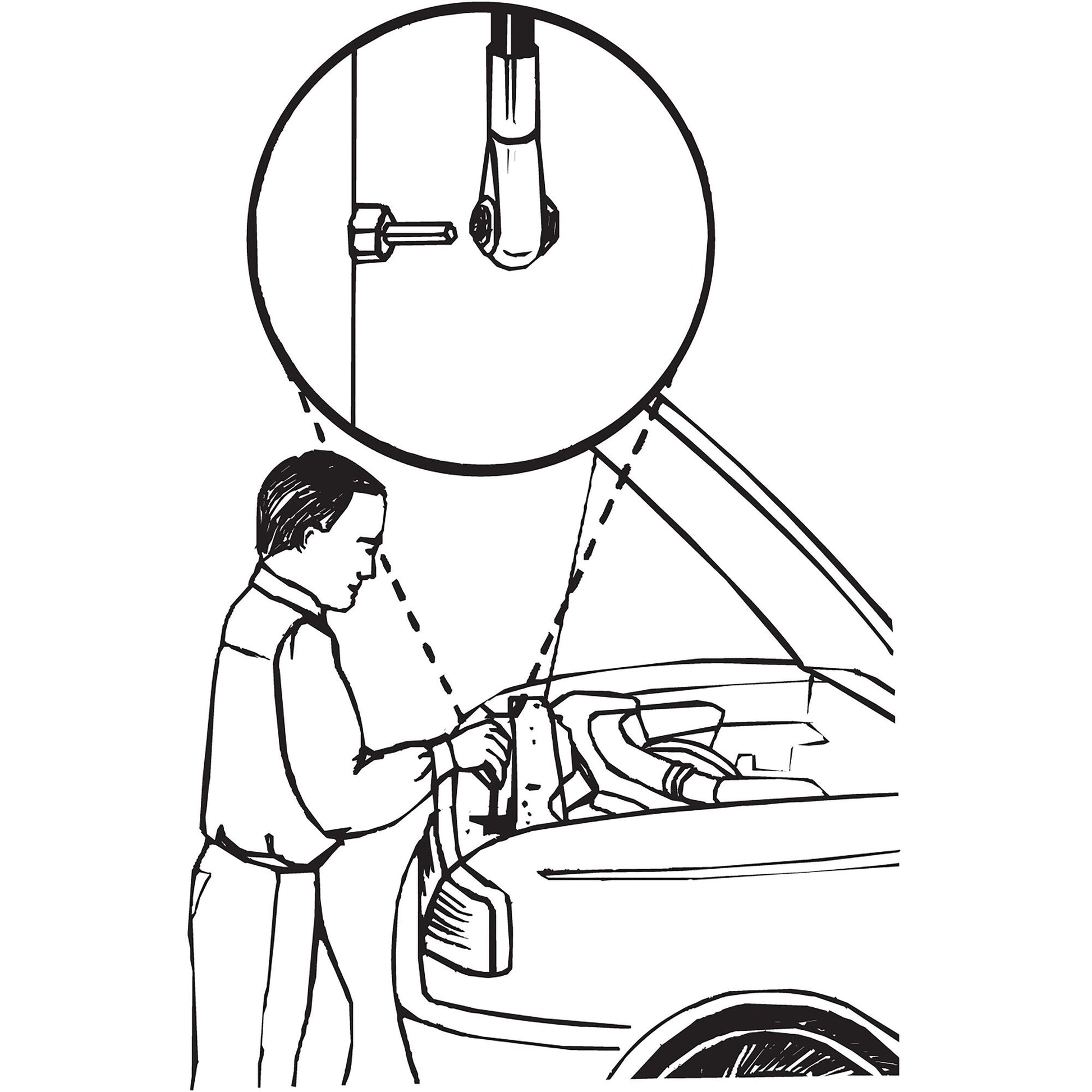 Headlight Adjusting Ratchet - 4mm