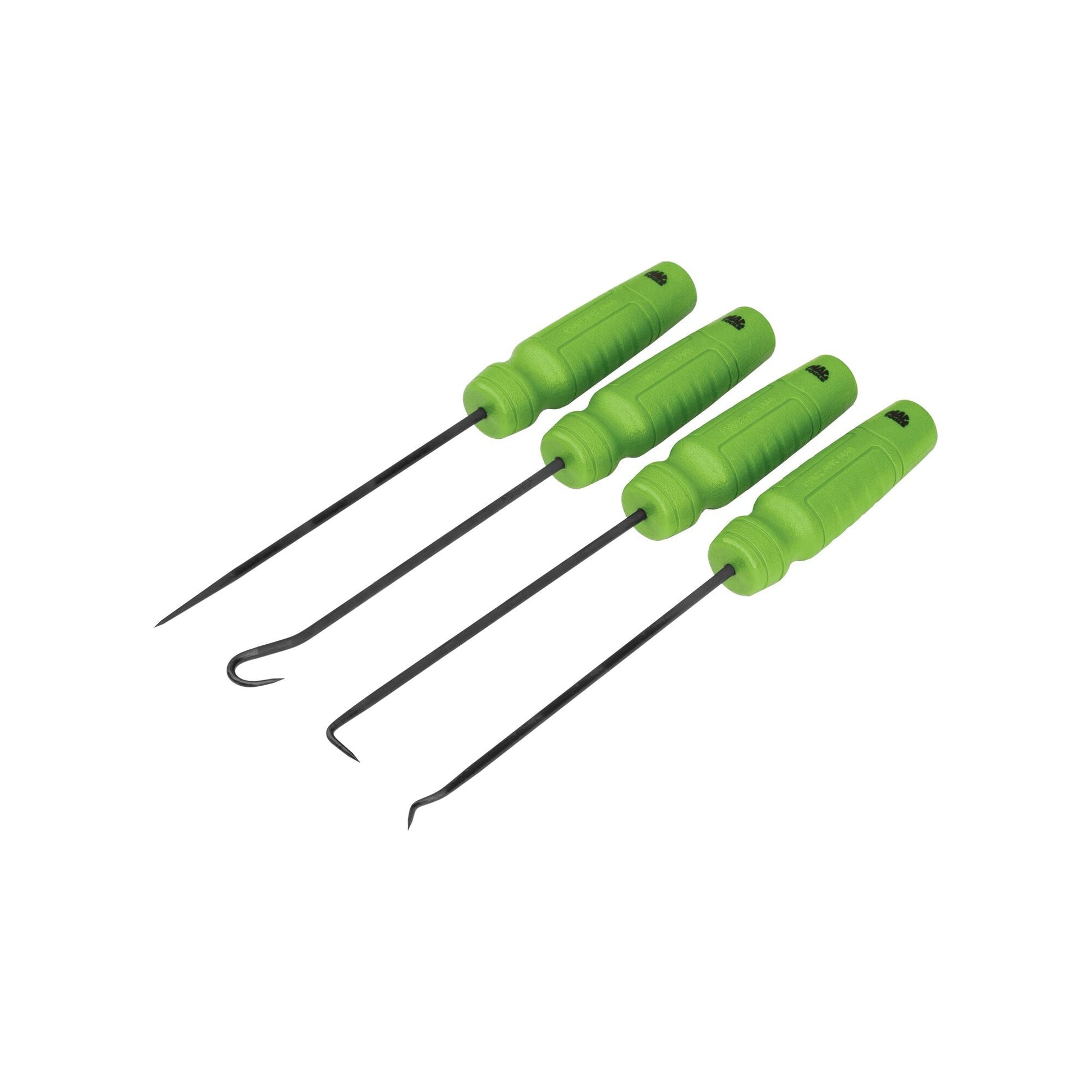 4-PC. Mac-Grip™ Mini Long Pick Set - Hi-Vis Green