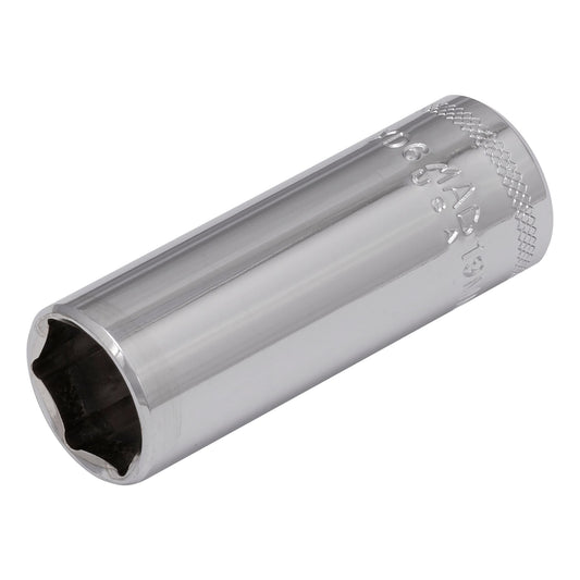 3/8" Drive Deep Socket 19mm - 6-PT.
