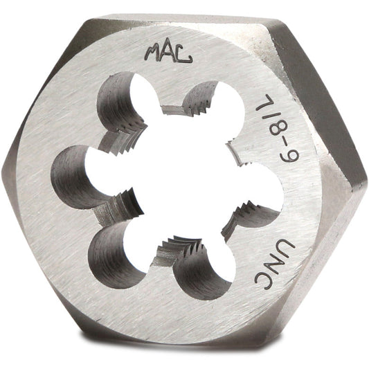 SAE Hexagonal Die 7/8"-9 NC - 1-13/16" Shank