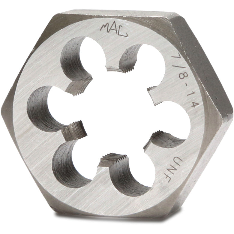 SAE Hexagonal Die 7/8"-14 NF - 1-13/16" Shank