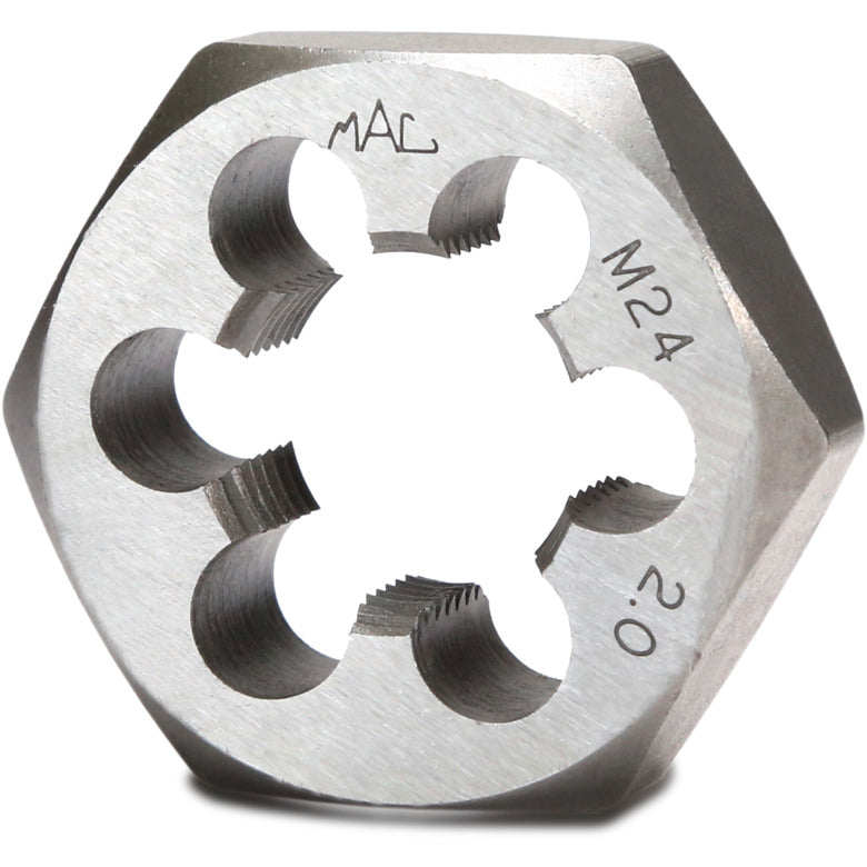 Metric Hexagonal Die M24-2.00 - 1-13/16" Shank