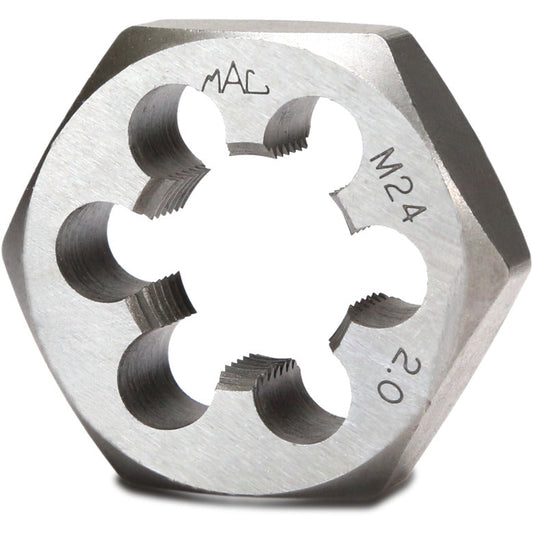 Metric Hexagonal Die M24-2.00 - 1-13/16" Shank