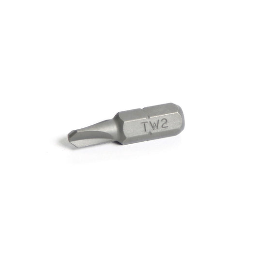 1/4" Hex Drive Tri-Wing Bit 1" - #2