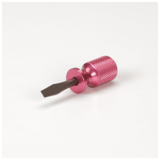 Knurled-Handle Terminal Tool Flat Blade 3/16" x 1"