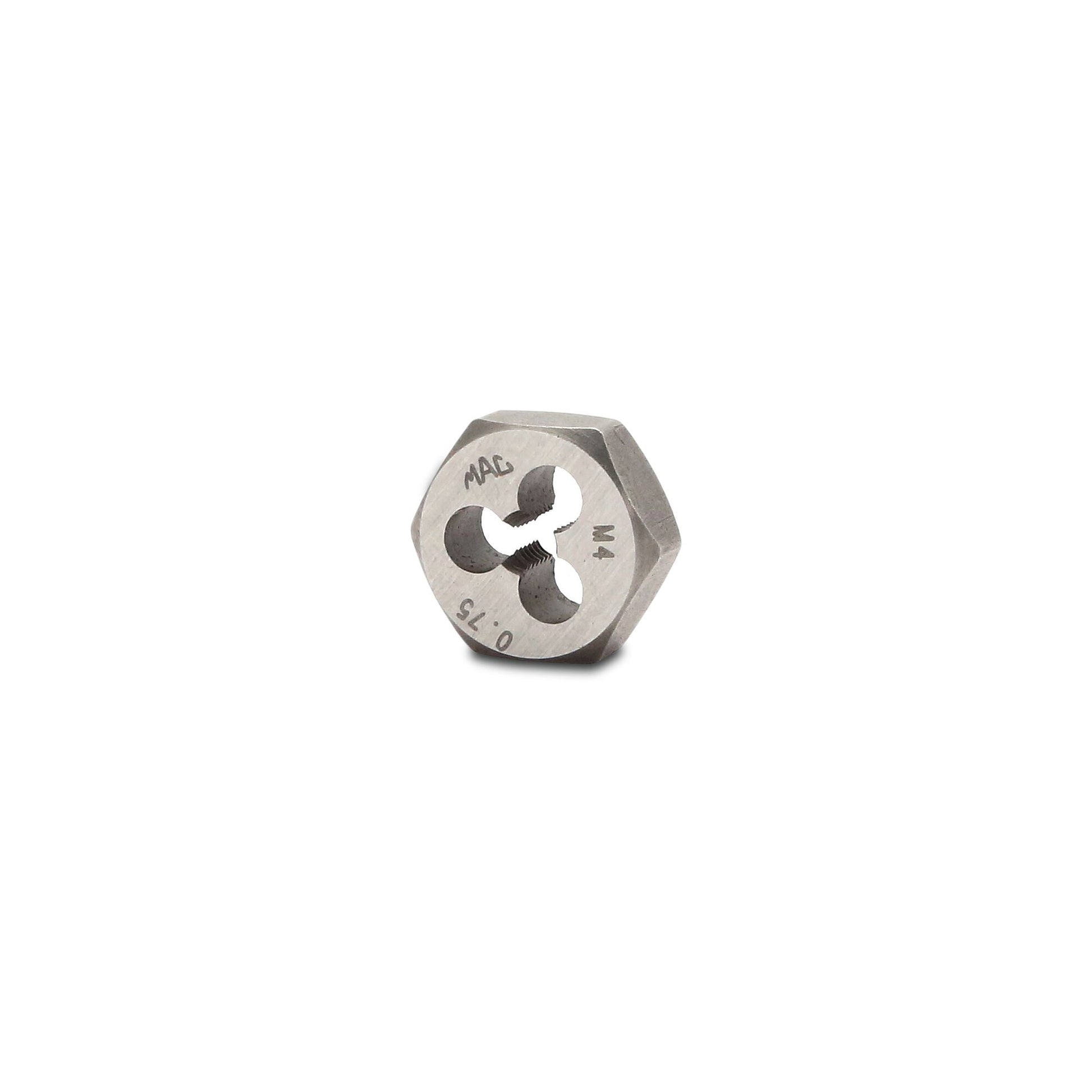 Metric Hexagonal Die M4-0.75 - 5/8" Shank