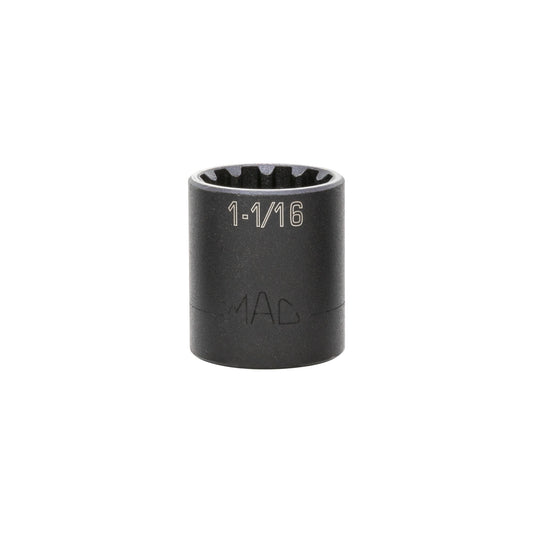 1/2" Drive Spherical Impact Socket - 1-1/16"