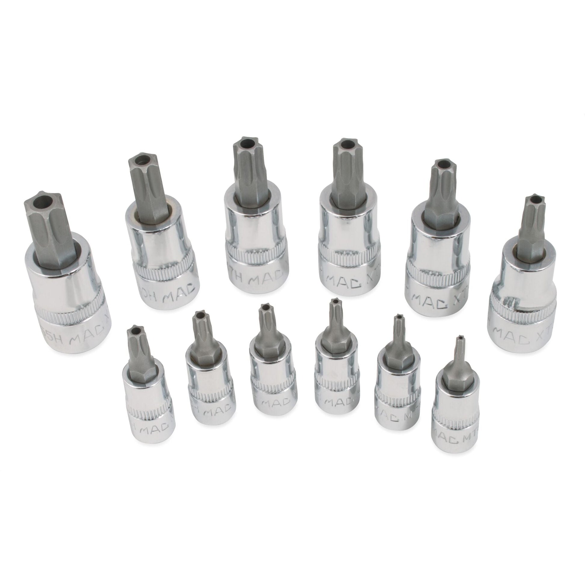 Driver Set, Tamper-Resistant Torx 1/4" and 3/8" Drive - 12-PC.