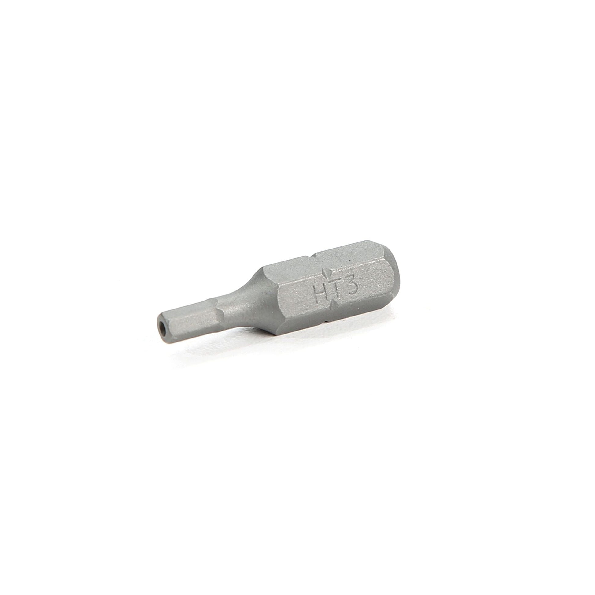 1/4" Hex Drive Tamper-Resistant Hex Bit 1" - 3mm