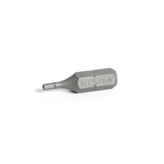 1/4" Hex Drive Tamper-Resistant Hex Bit 1" - 5/64"