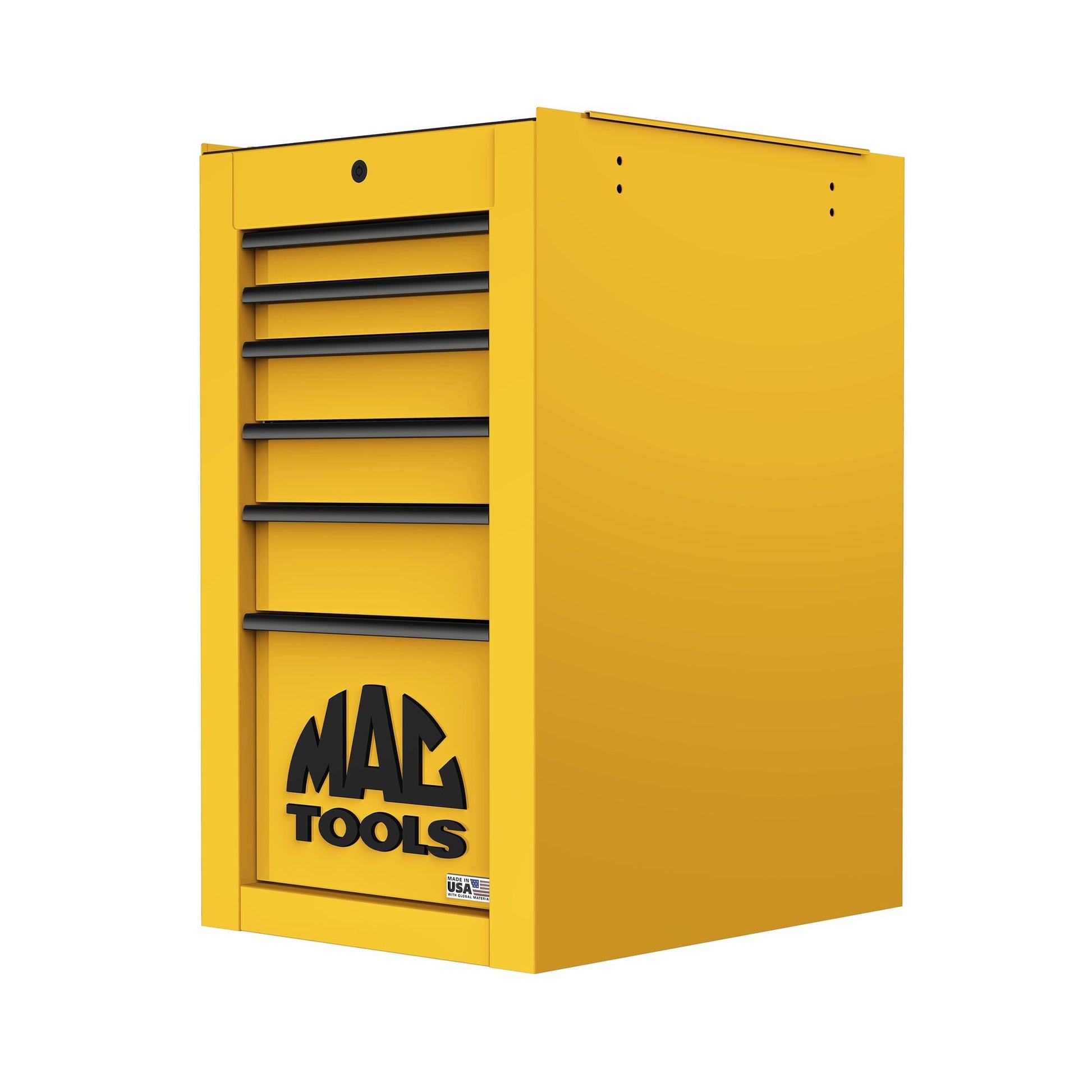 Tech™ Series 6-Drawer Side Cabinet with PowerTech™ Drawer - Sunburst Yellow