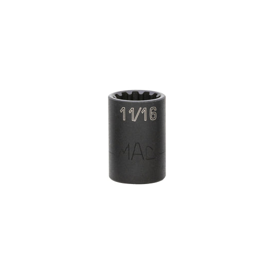 1/2" Drive Spherical Impact Socket - 11/16"