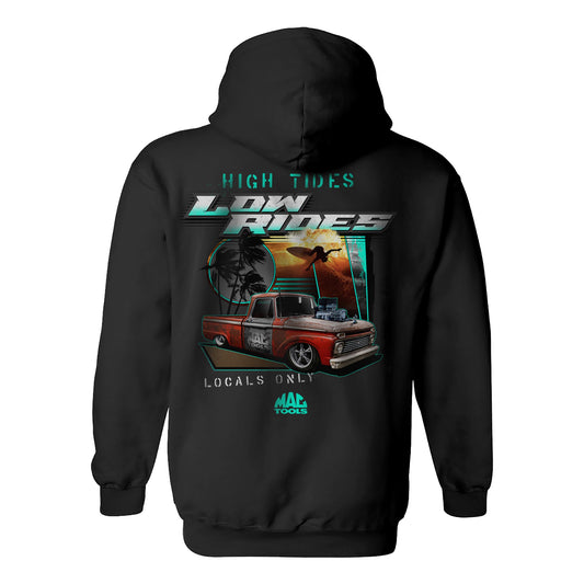 High Tides Low Rides Hoodie