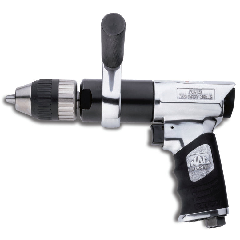 1/2" Reversible Aluminum Keyless-Chuck Air Drill