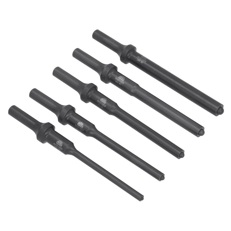 5-PC. Pneumatic Roll Pin Punch Set