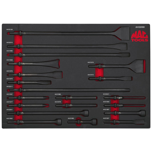 20-PC. Master Pneumatic Bit Set