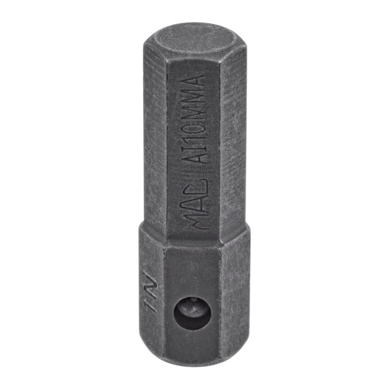 7/16" Male Hex Drive Impact Hex Bit 10mm