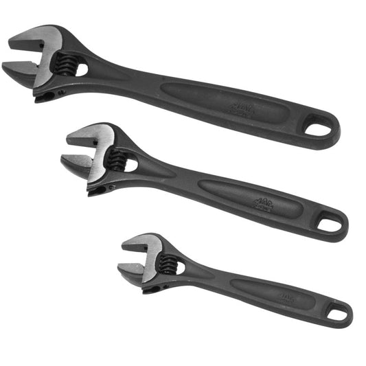3-PC. Adjustable Wrench Set
