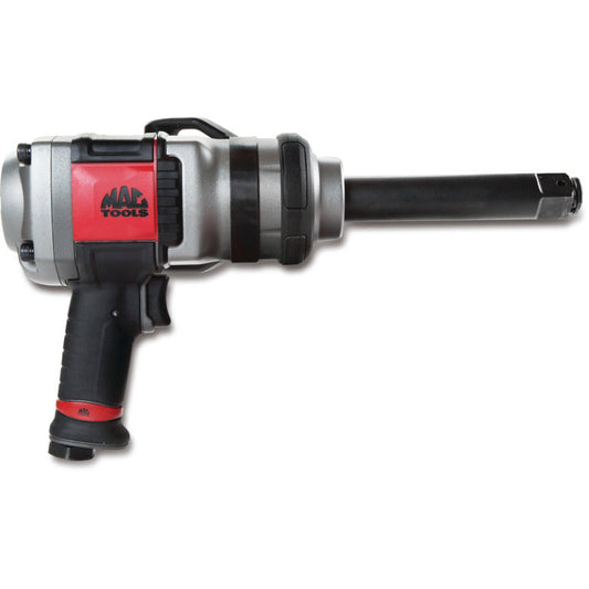 1" Drive Pistol-Grip Handle Air Impact Wrench w/6" Extended Anvil