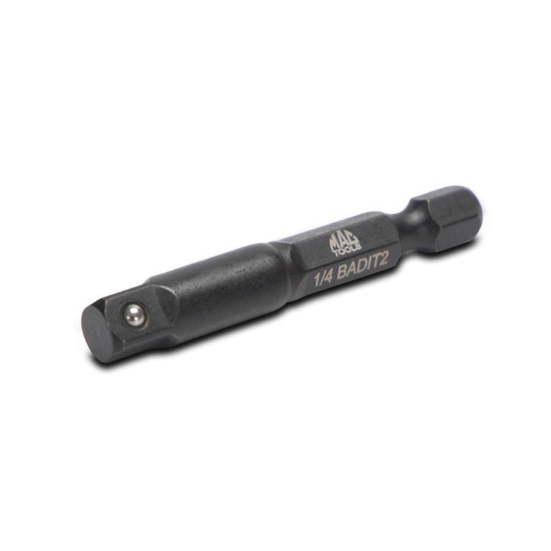 1/4" Male Hex x 1/4" Male Square Power Bit Adapter