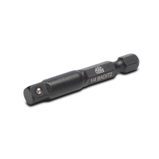 1/4" Male Hex x 1/4" Male Square Power Bit Adapter