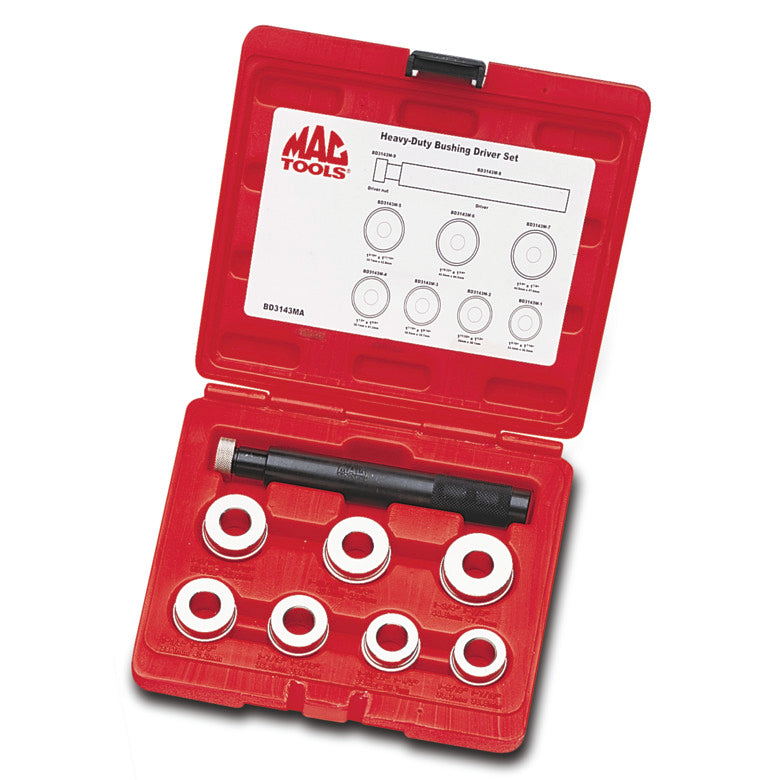 9-PC. Heavy-Duty Bushing Remover and Insert Kit