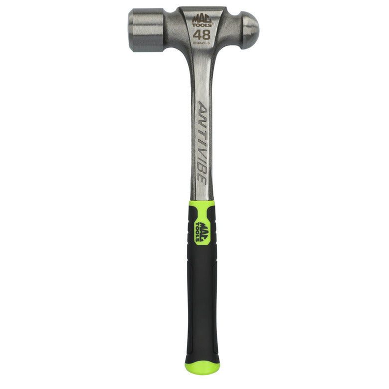 48 oz. Anti-Vibe® Ball Peen Hammer - Hi-Vis Green