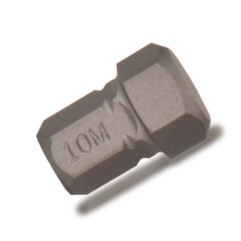 5/16" Hex Drive Stubby Hex Bit - 10mm
