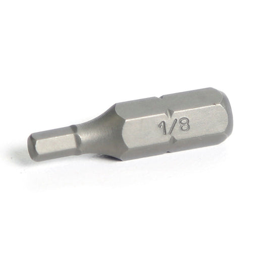 1/4" Hex Drive Hex Bit 1"- 1/8"