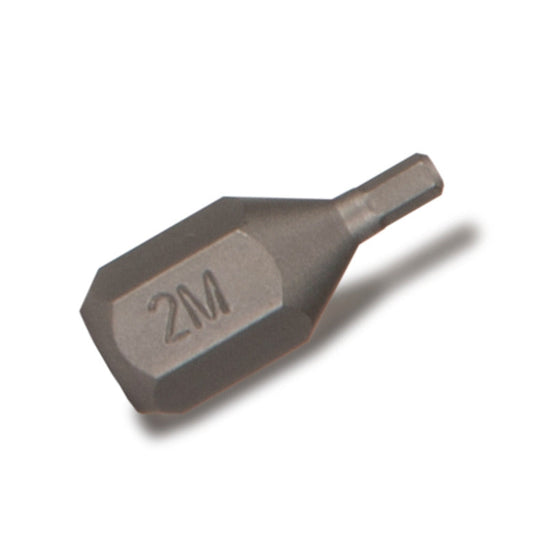 1/4" Hex Drive Stubby Hex Bit - 2mm