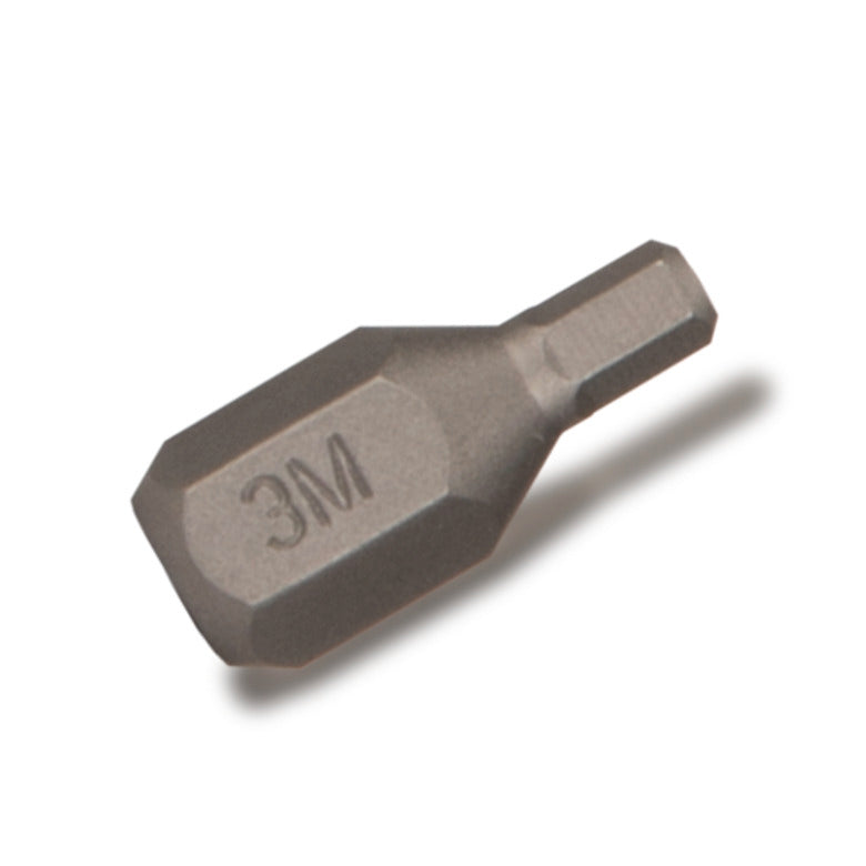 1/4" Hex Drive Stubby Hex Bit - 3mm