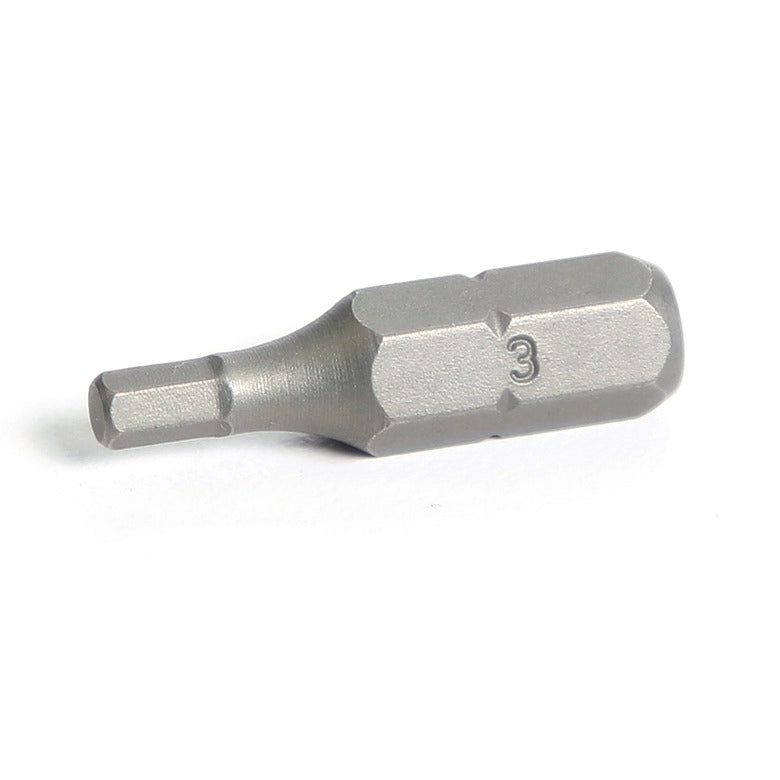 1/4" Hex Drive Hex Bit 1"- 3mm