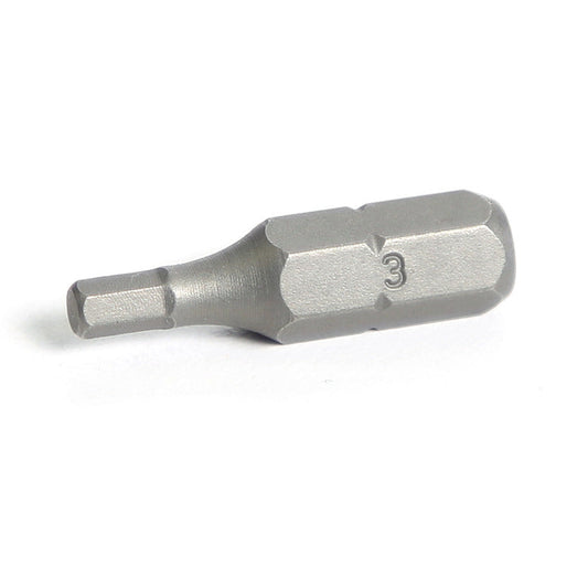 1/4" Hex Drive Hex Bit 1"- 3mm
